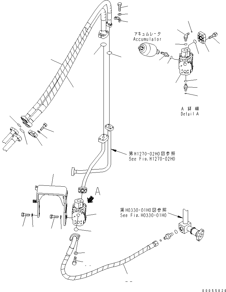 Кронштейн 22U-62-26950 KOMATSU