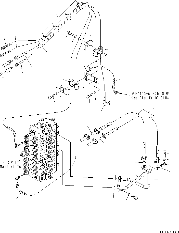 Шланг 02754-00624 KOMATSU