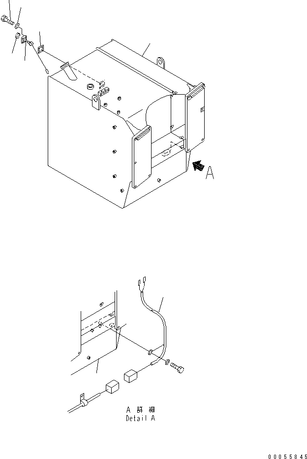 TRANSMITTER 561-06-6A951 KOMATSU
