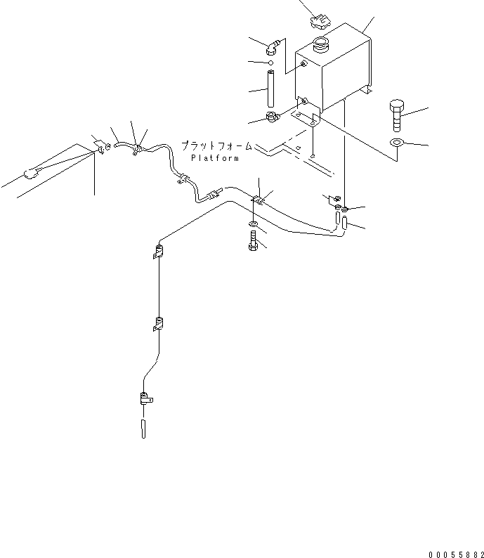 Шланг 09483-40325 KOMATSU