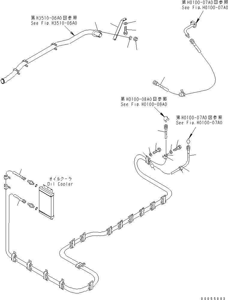 Шланг 07102-20671 KOMATSU