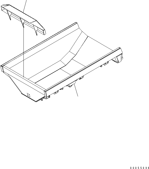 Корпус в сборе 56C-86-11301 KOMATSU