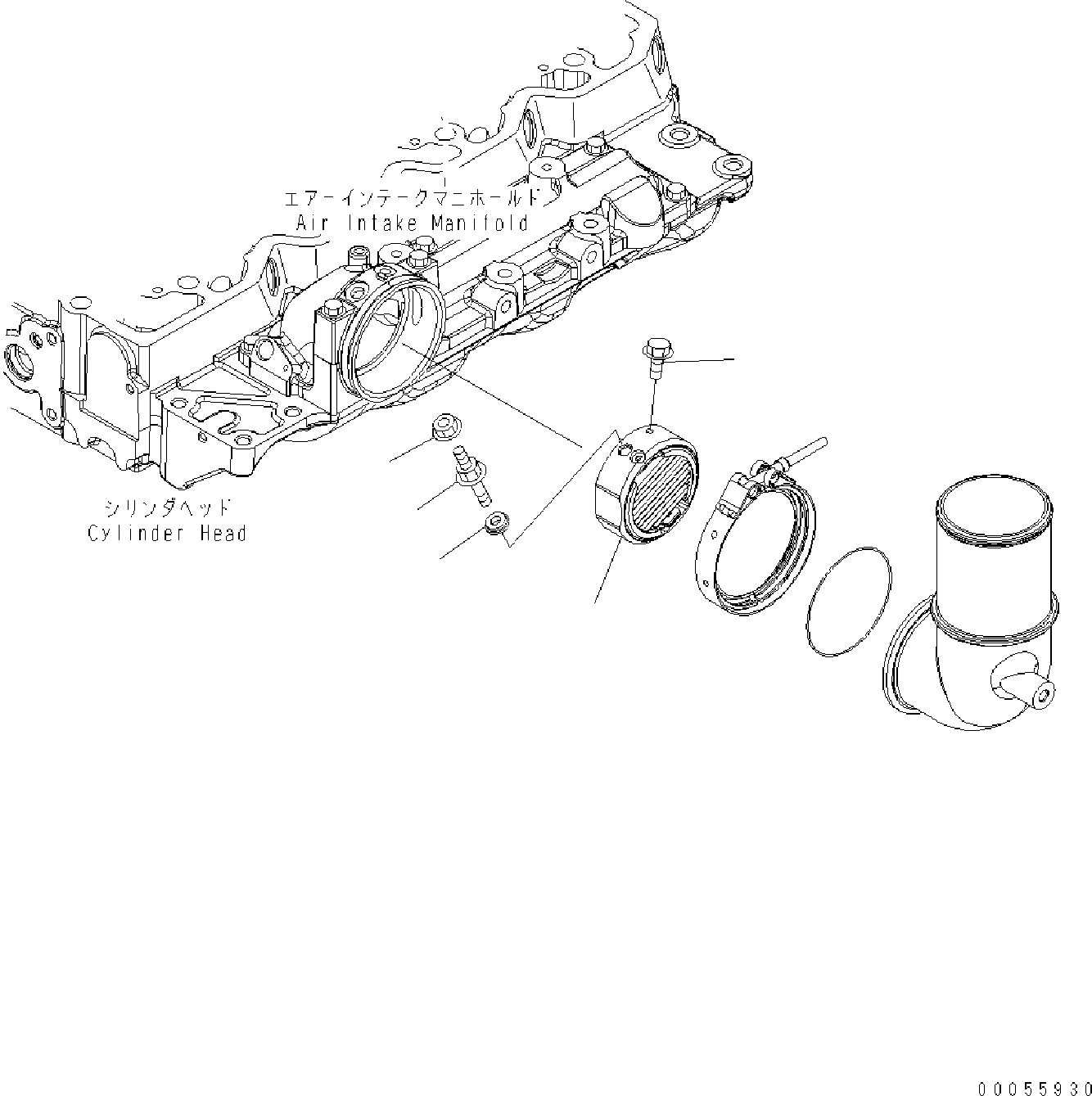 Отопитель CU4931842 KOMATSU