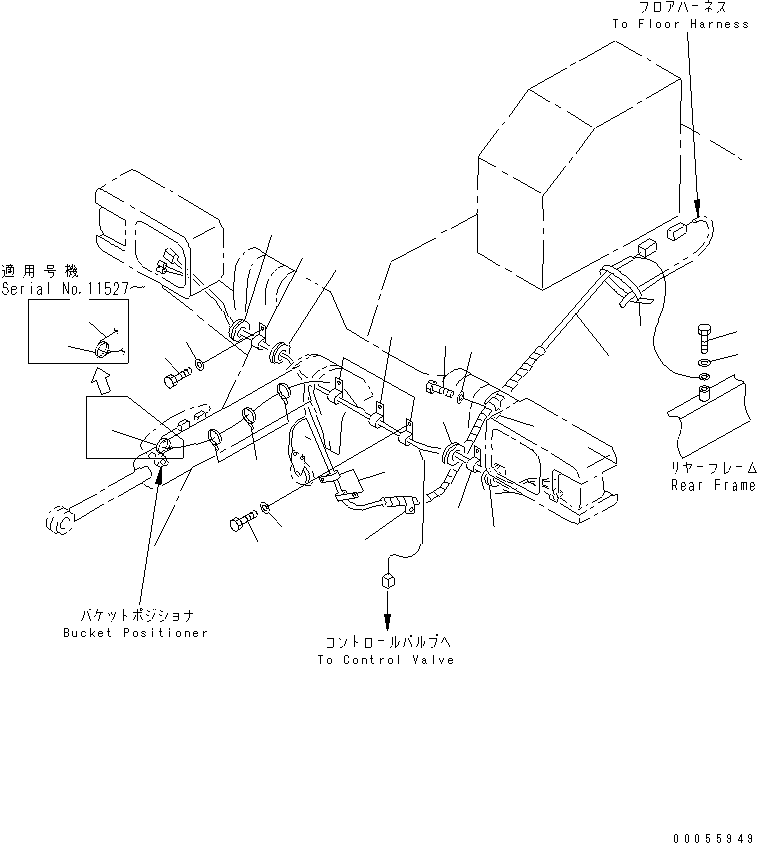 Жгут проводов 415-06-22610 KOMATSU