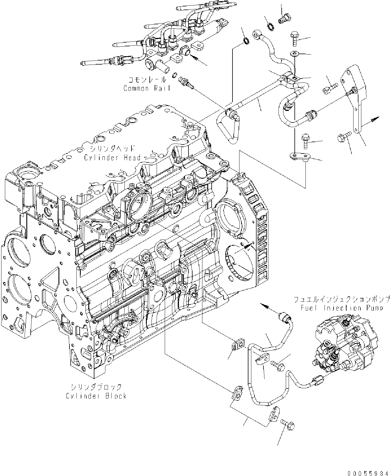 Обратный клапан 6751-71-5430 KOMATSU