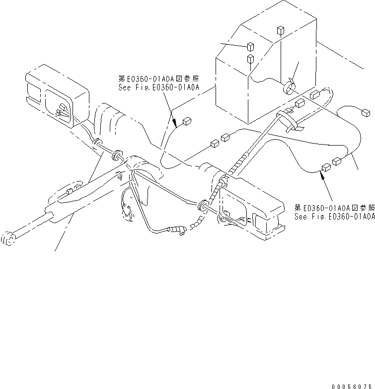 Жгут проводов 415-Z23-2560 KOMATSU