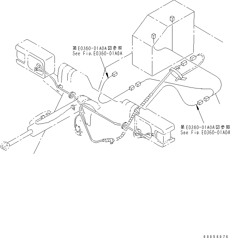 Жгут проводов 415-Z23-2561 KOMATSU