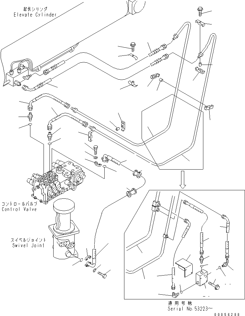 Шланг 07626-202A4 KOMATSU