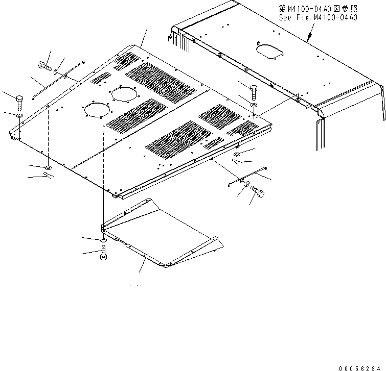 Воздуховод 427-54-26471 KOMATSU