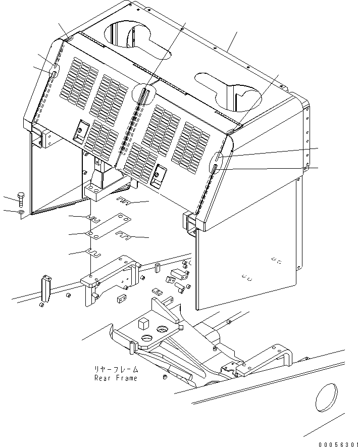 BULKHEAD 427-54-26490 KOMATSU