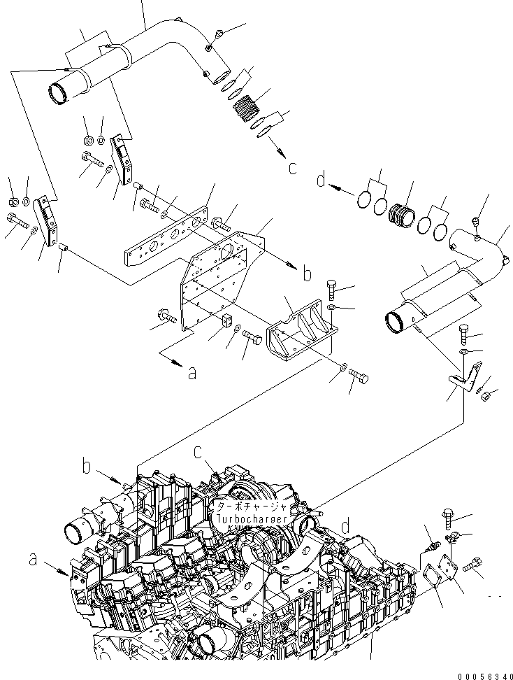 Кронштейн 6219-81-7590 KOMATSU