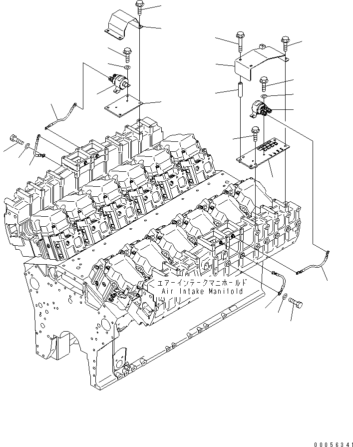 Пластина 6219-81-6610 KOMATSU