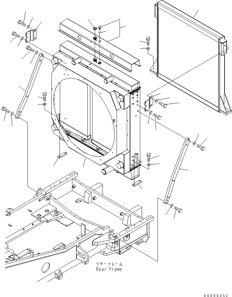 Oil Cooler Assembly 427-03-22901 KOMATSU