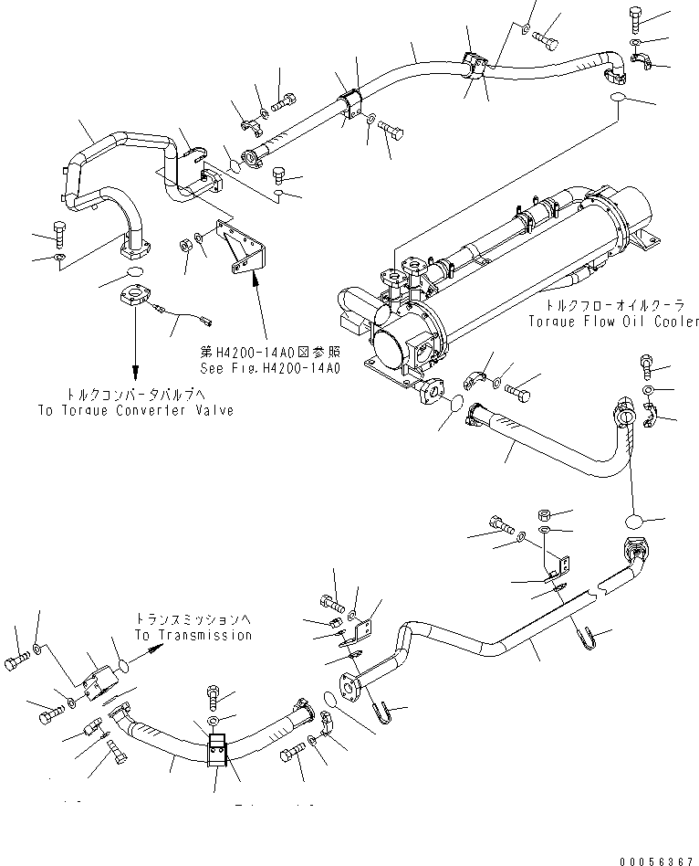Шланг 427-16-21630 KOMATSU