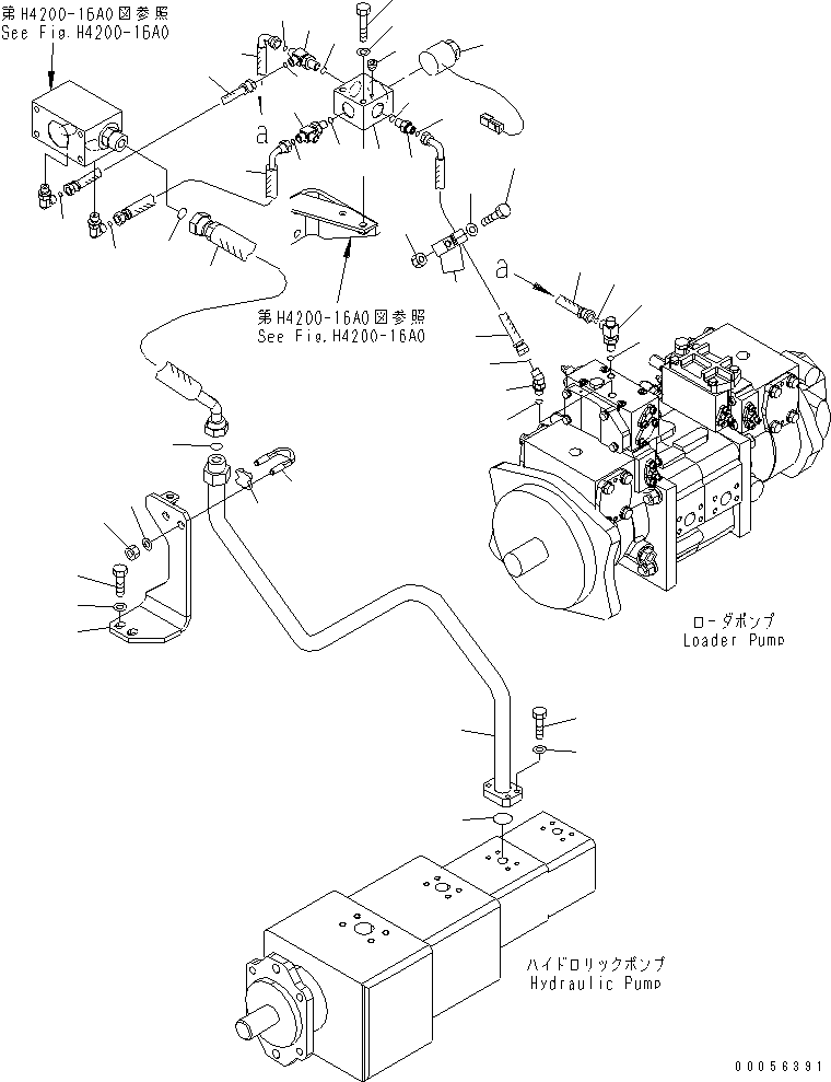 Шланг с торцевым уплотнением 02754-002A5 KOMATSU