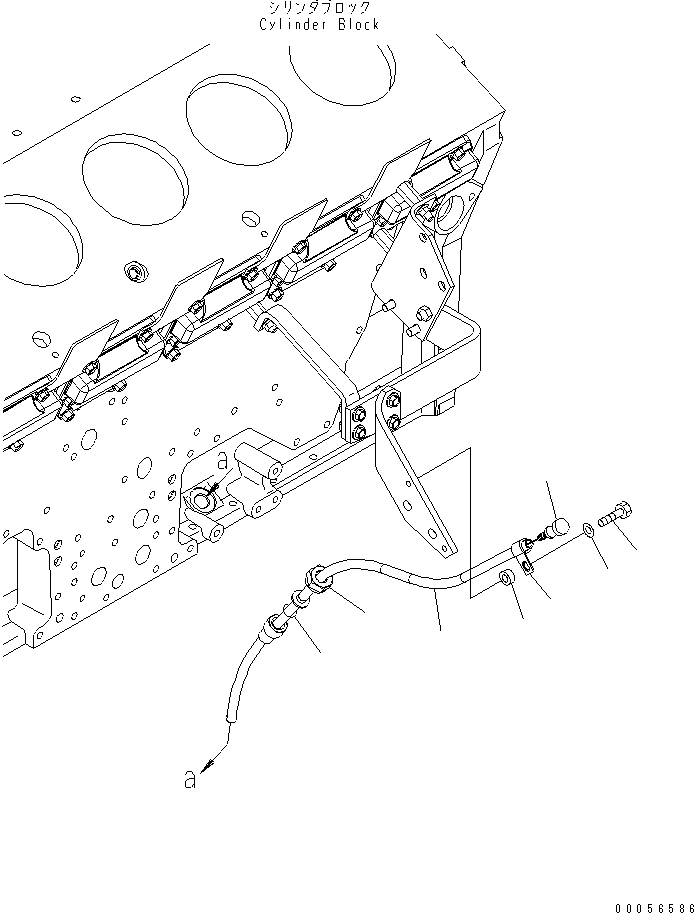 Guide, Oil Gauge 6219-21-5420 KOMATSU
