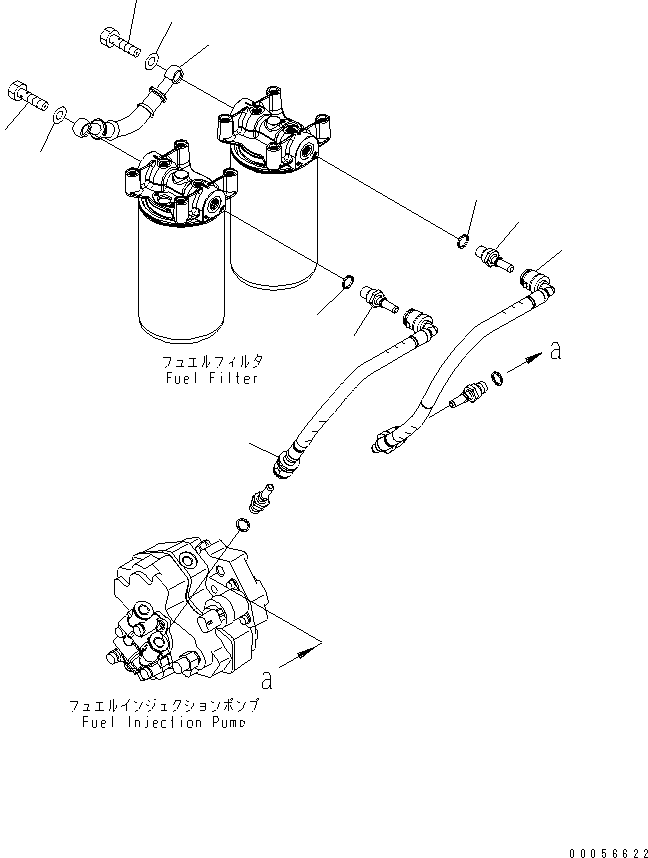Шланг 6754-71-9960 KOMATSU