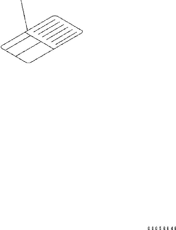 Пластина 6732-81-5871 KOMATSU