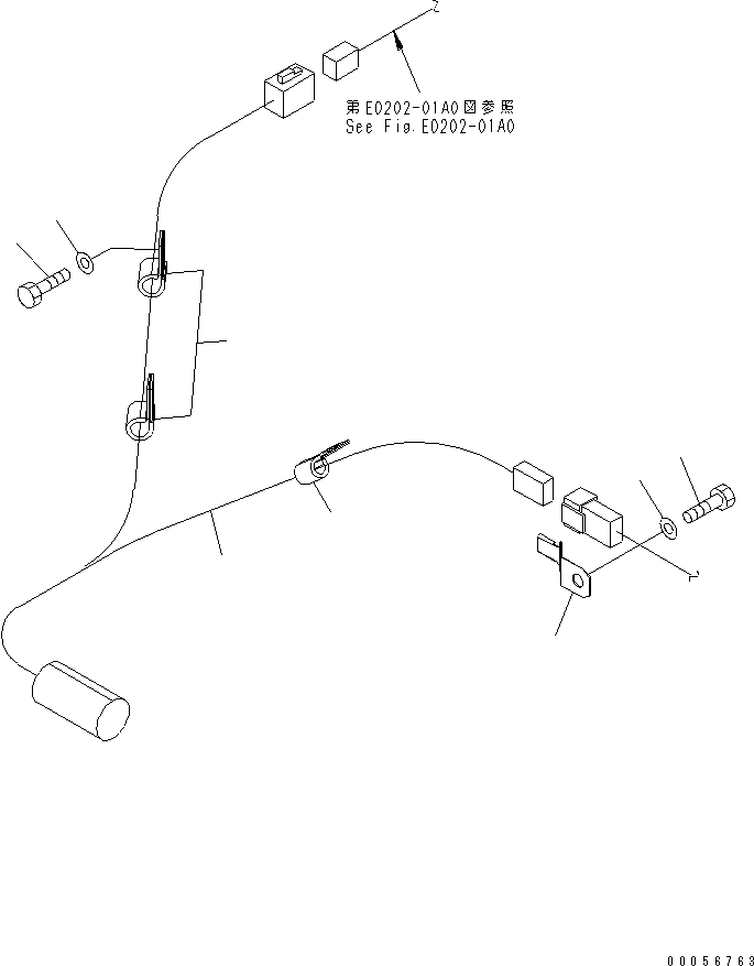 Жгут проводов 427-06-25342 KOMATSU