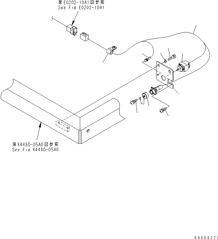 Жгут проводов 427-06-25441 KOMATSU
