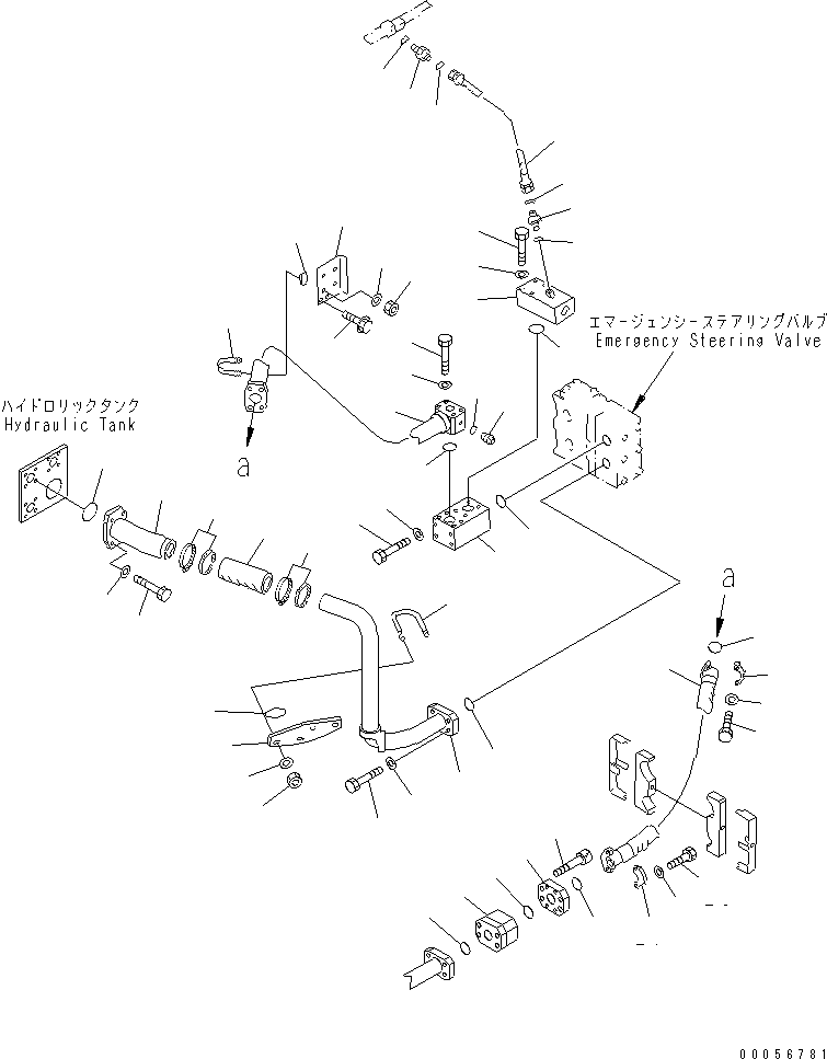 Трубка 427-87-15230 KOMATSU