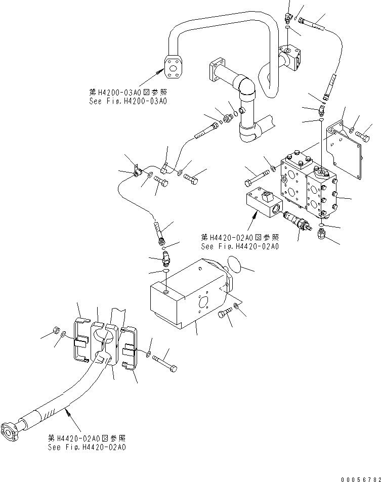 Шланг с торцевым уплотнением 02756-00203 KOMATSU