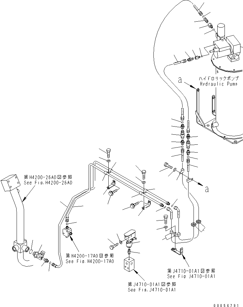 Шланг 07627-00306 KOMATSU