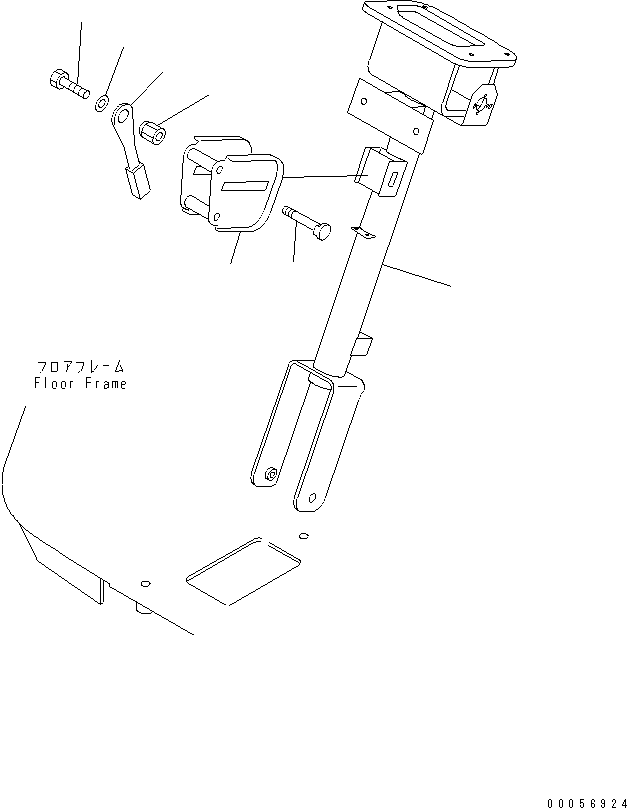 COLUMN 427-40-22310 KOMATSU