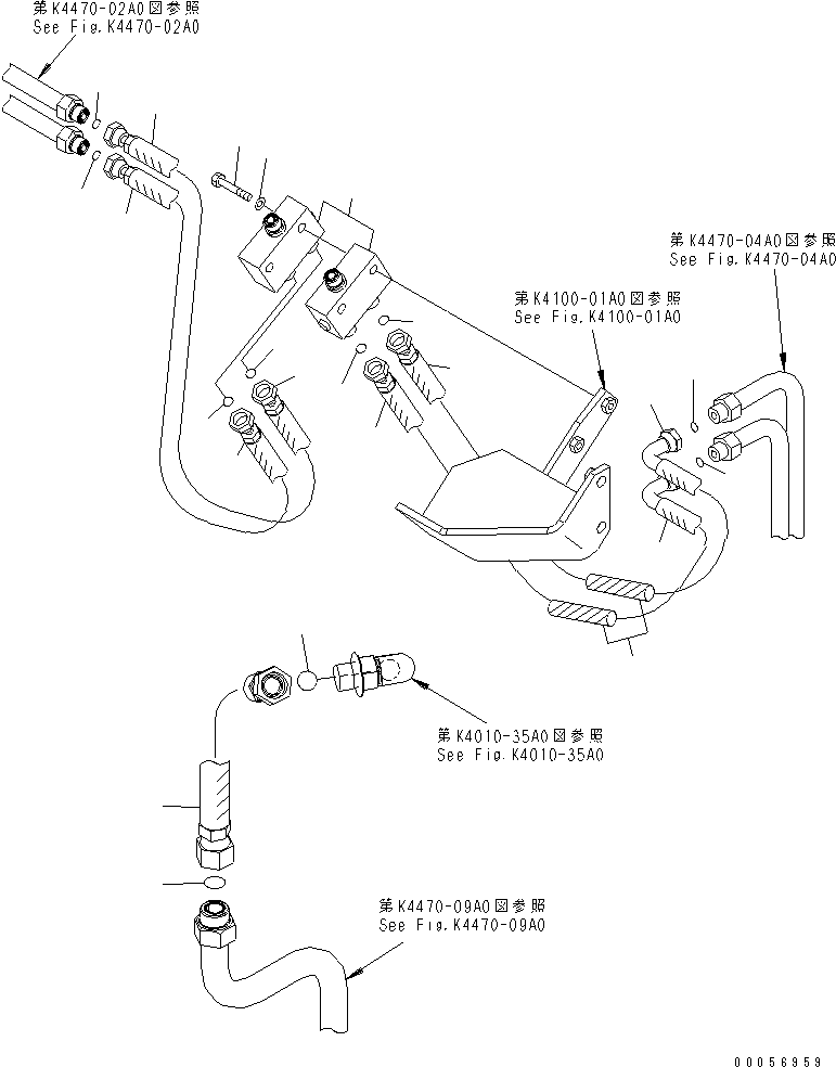 Соединение 427-43-28670 KOMATSU