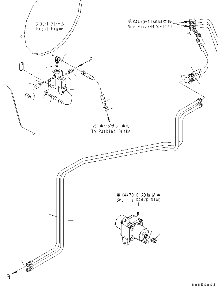 Трубка 427-43-28811 KOMATSU