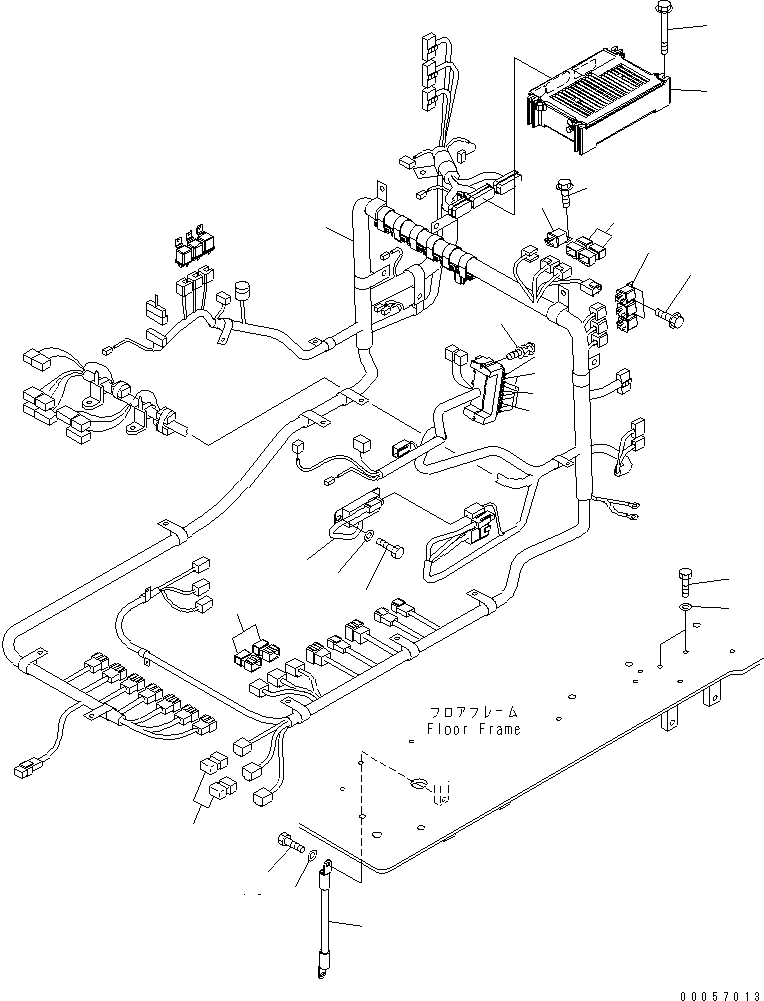 Жгут проводов 21N-06-41320 KOMATSU