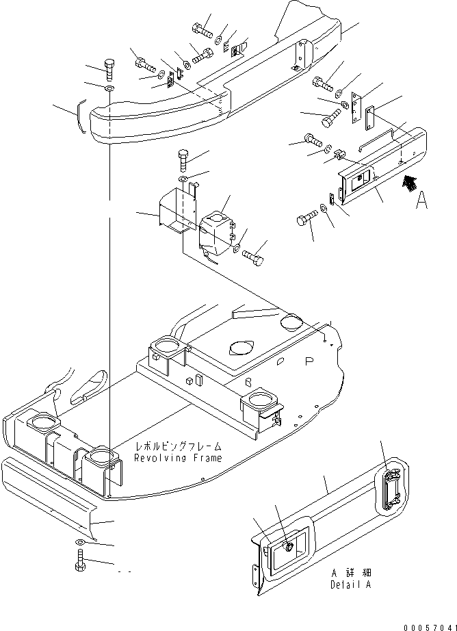 TANK ASS'Y,(SEE FIG. K0350-01B0A) (22B-54-13830) KOMATSU