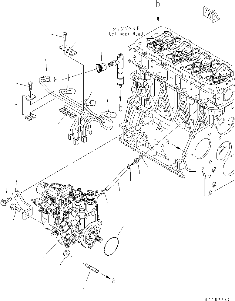 PIPE, ASSEMBLY YM129508-59940 KOMATSU
