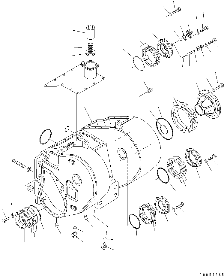 Крышка 175-916-2780 KOMATSU