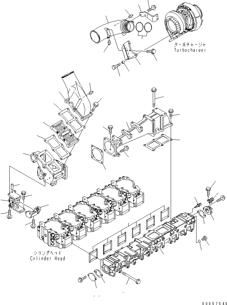 Блок 6261-11-4160 KOMATSU