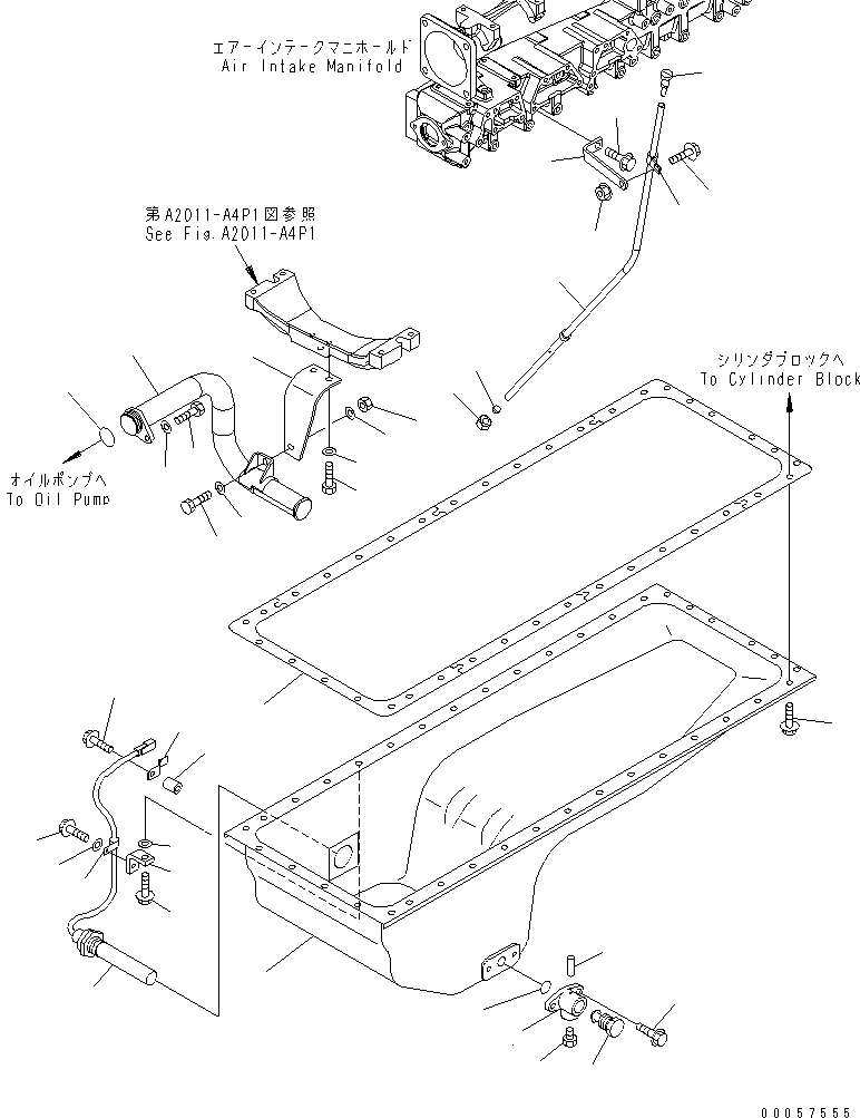 Gauge, Oil Level 6261-21-5310 KOMATSU