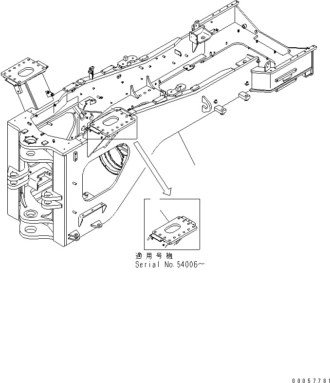 Сиденье в сборе 428-46-22402 KOMATSU