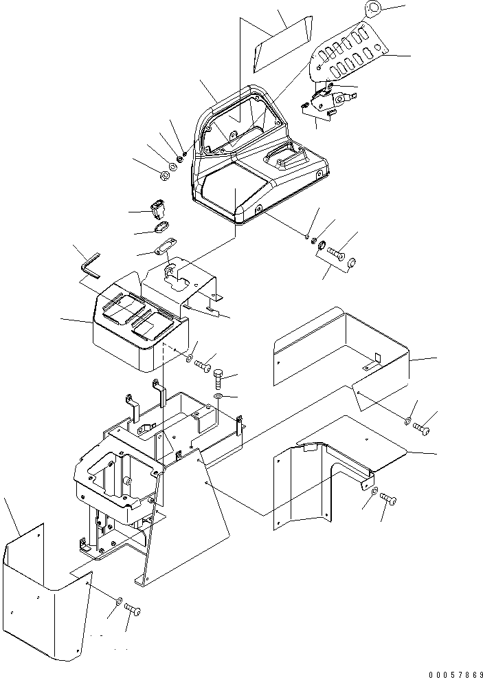 Крышка 423-S35-4341 KOMATSU