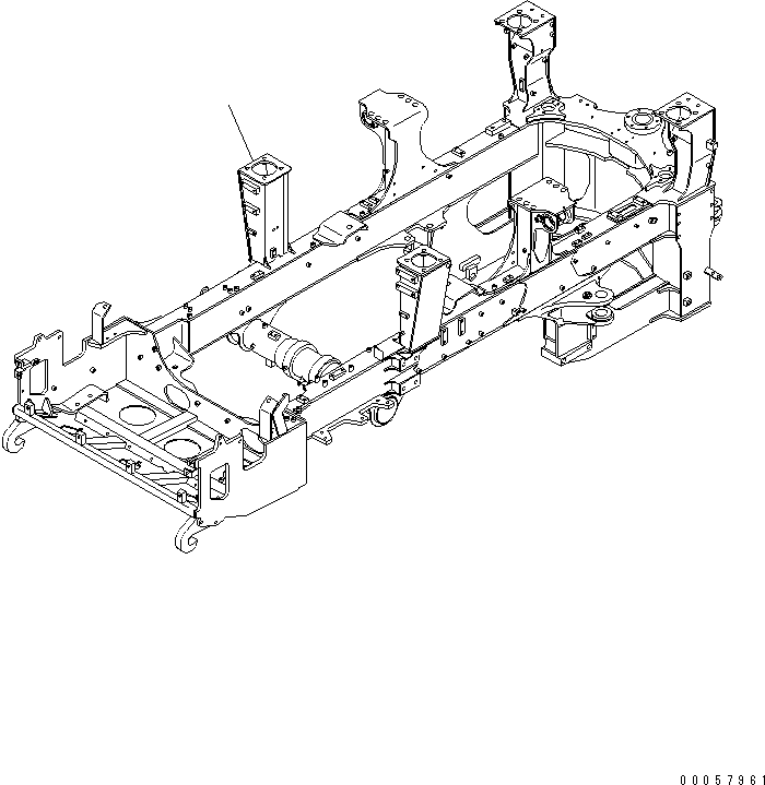 SEAT ASS'Y,FRONT 56C-46-11201 KOMATSU