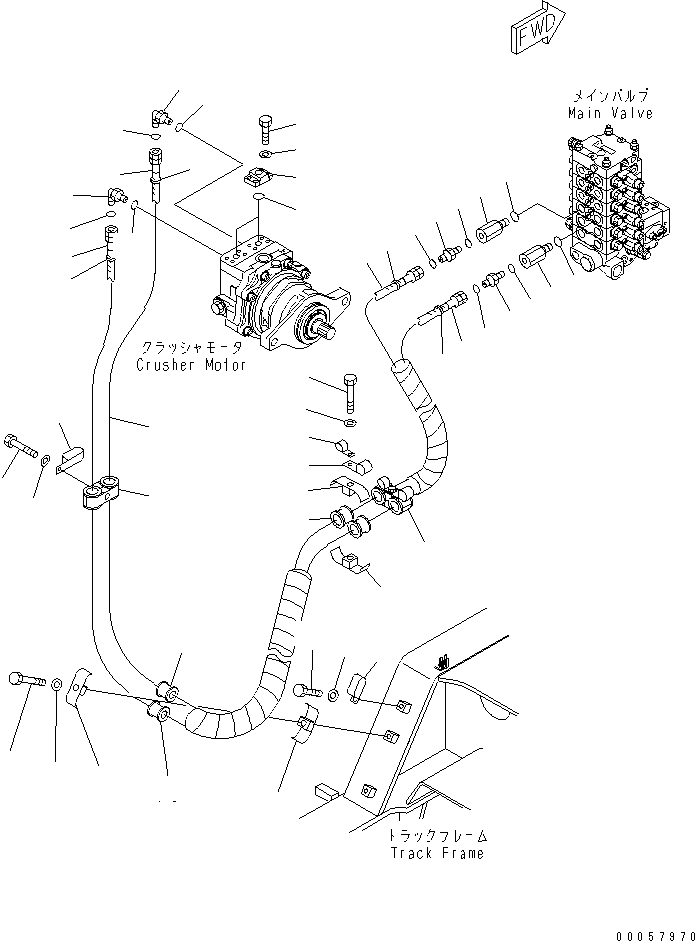 Шланг 02756-00632 KOMATSU