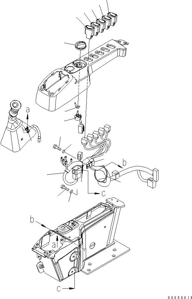 Жгут проводов 22B-06-28340 KOMATSU