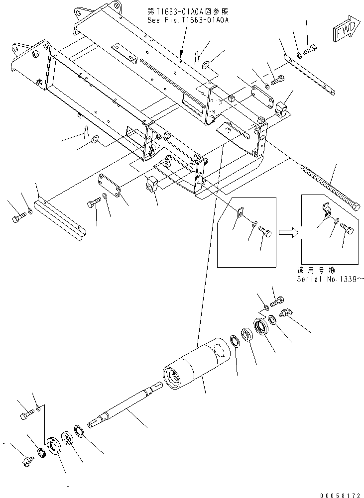 PULLEY ASS'Y 8230-75-5220 KOMATSU