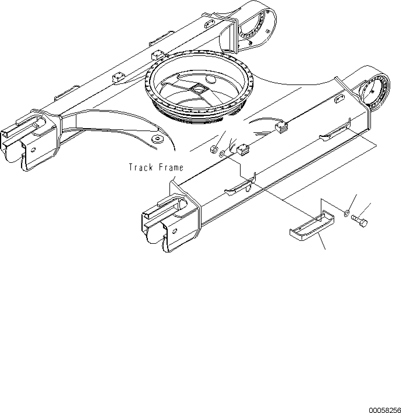 Подножка 21K-30-KA180 KOMATSU