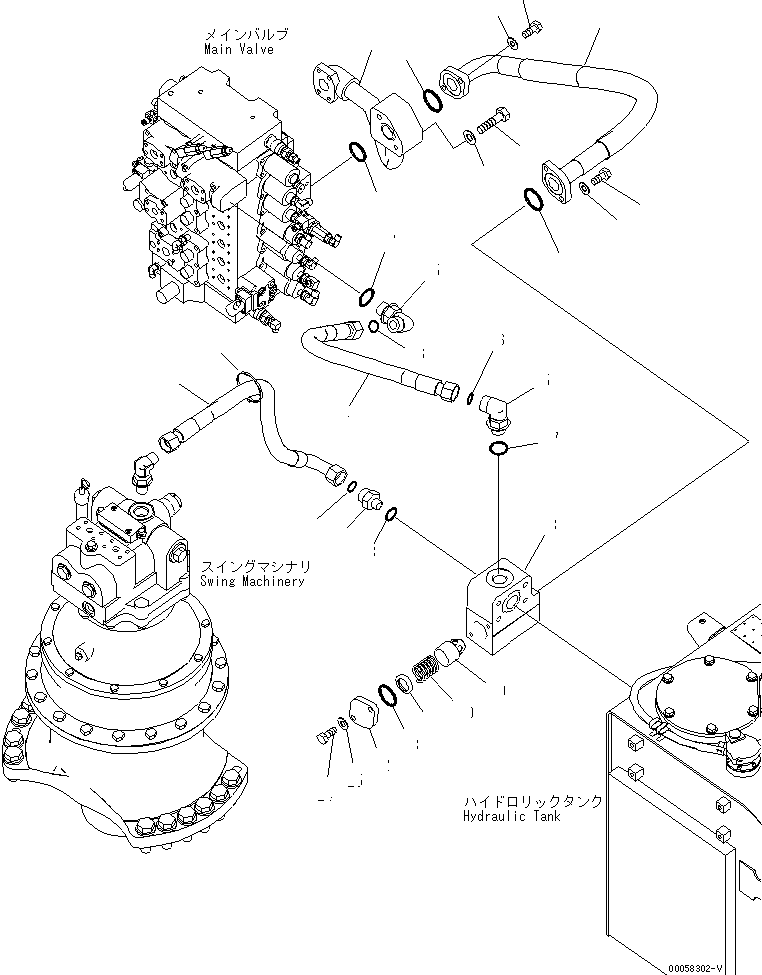 Шланг 207-62-74791 KOMATSU