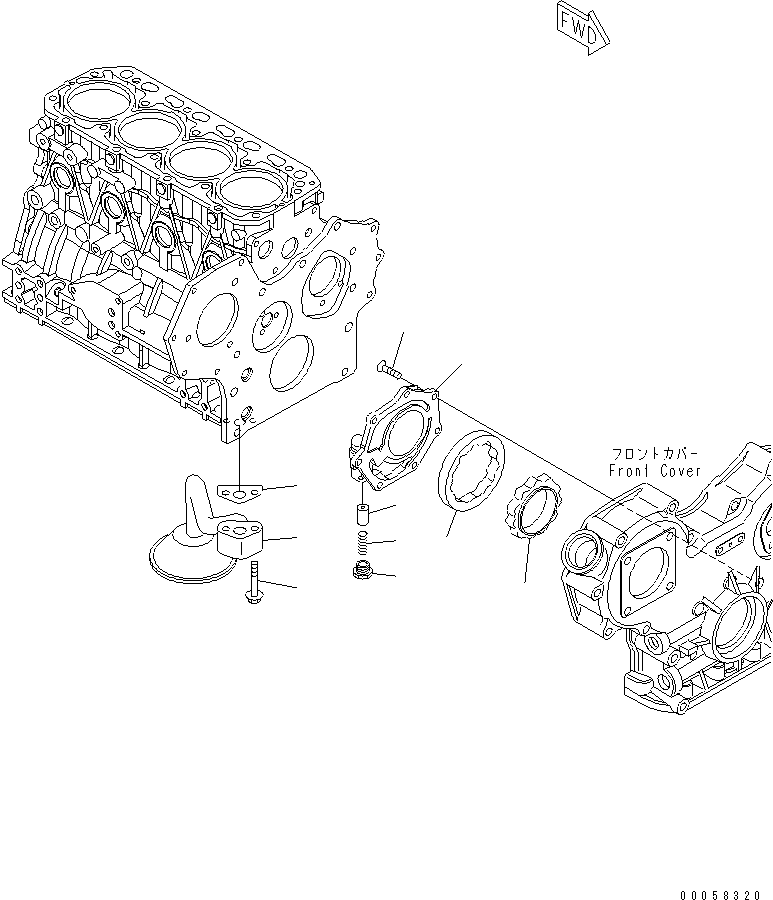 ROTOR, INNER YM119508-32111 KOMATSU