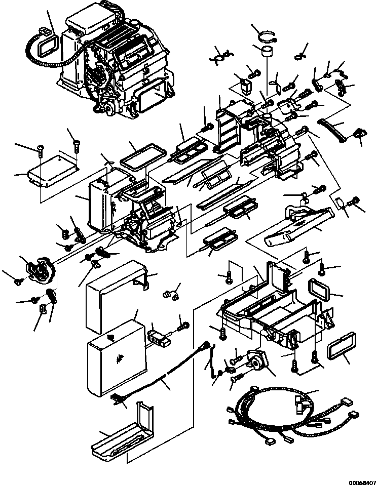 Корпус AN56151-40940 KOMATSU
