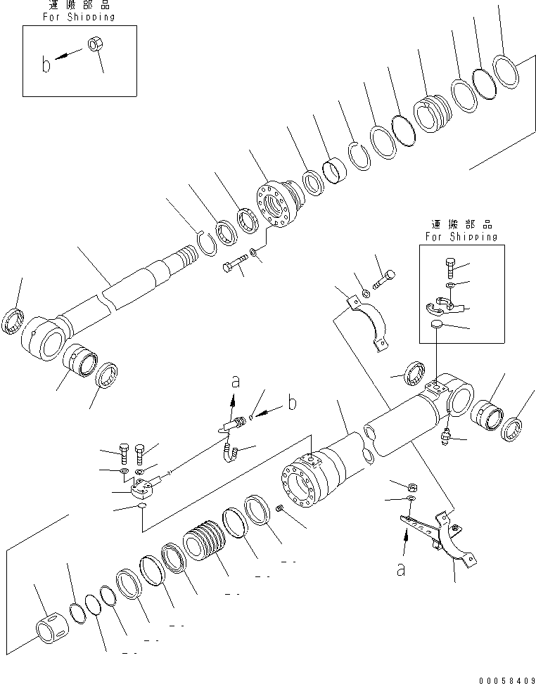 Кронштейн левый 707-88-22950 KOMATSU