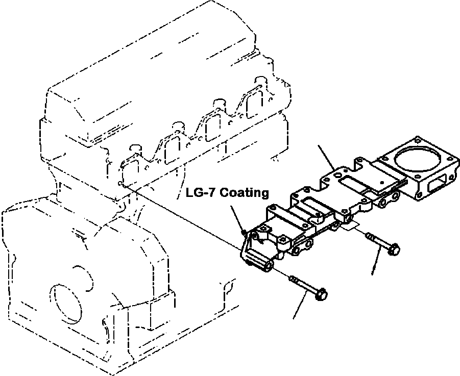 MANIFOLD, AIR INTAKE 6271-11-4130 KOMATSU