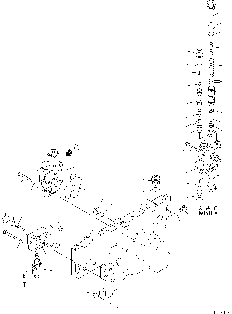 Клапан в сборе (\2\426-15-45002) KOMATSU