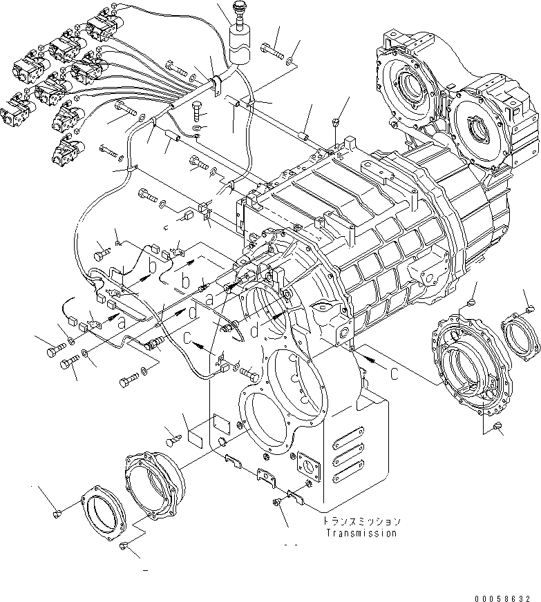 Разъём 56B-06-11550 KOMATSU